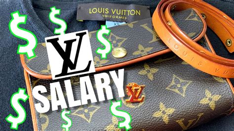 how much does a louis vuitton sales associate make|louis vuitton employee pay.